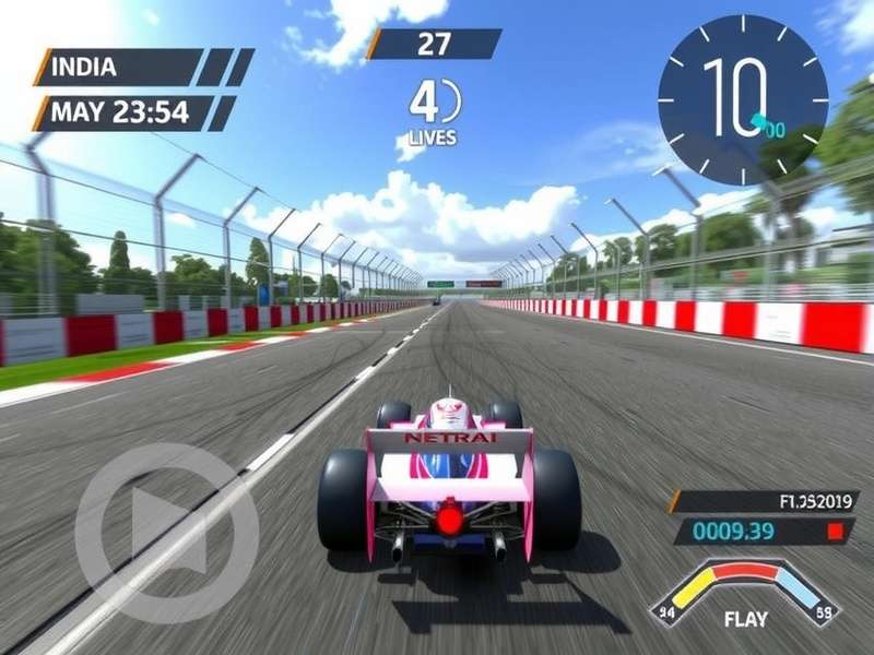 India F1 Nitro Elite Game Screenshot